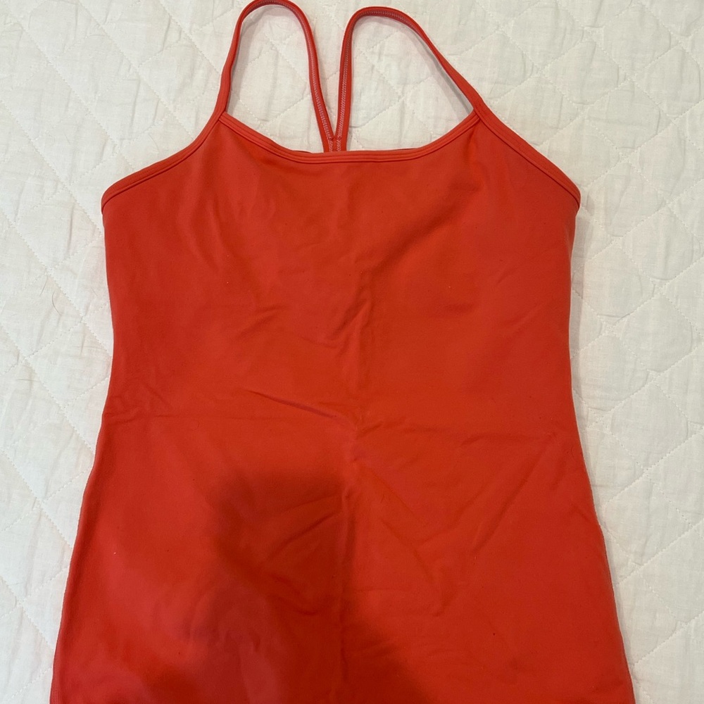 Lulu orange tank